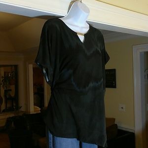 Belle grey ladies wide oversize top